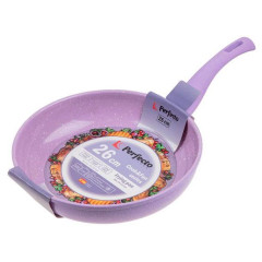 Сковорода PERFECTO LINEA Cook&Fun, Ф26х5.8 см,, лиловая (55-260110)(*5)