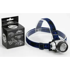 Фонарь МАСТЕР К налобный, 14 LED, 3 ААА (555026)