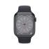 Смарт-часы Apple Watch 8 GPS Midnight Aluminum Case with Midnight Sport Band 45mm полночно-черный