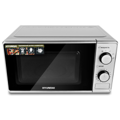 Микроволновая печь HYUNDAI HYM-M2042, 20 л., серебристая (М)