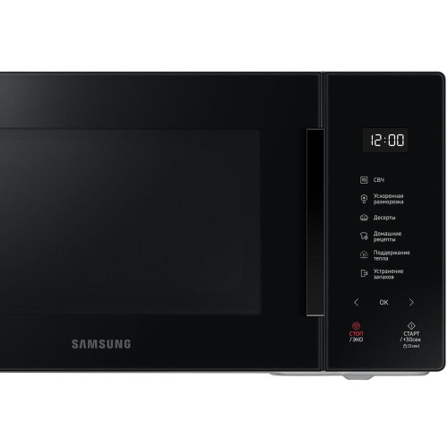 Микроволновая печь SAMSUNG MS-23T5018AK/BW, 23 л., черная (С)