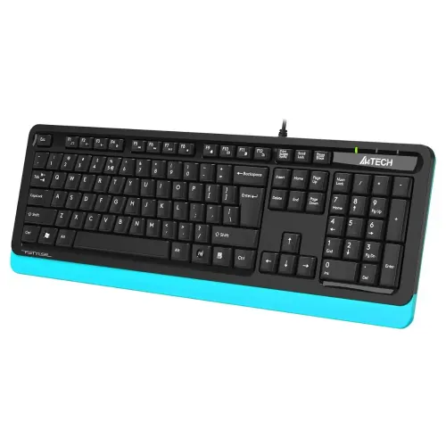 Клавиатура A4Tech  Fstyler FKS10 черный/синий