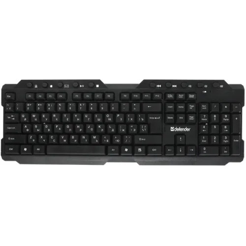 Клавиатура Defender Element HB-195 черный (*7)