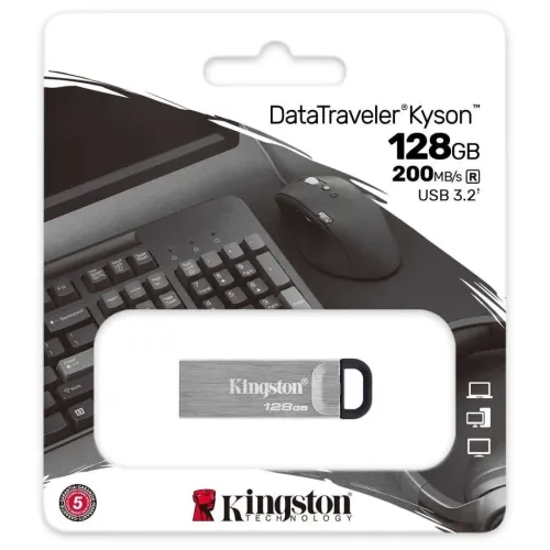 Карта USB3.1 128 GB Kingston DataTraveler Kyson DTKN/128GB