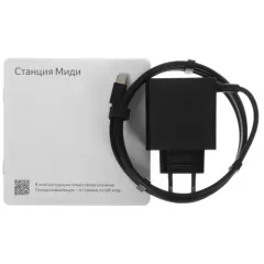 Умная колонка Яндекс.Станция Миди Zigbee малиновая