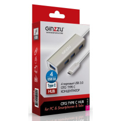 Коммутатор USB 2.0 GINZZU GR-518UB