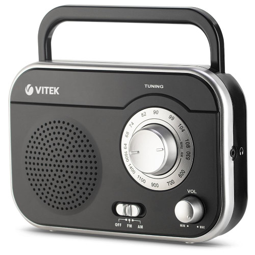 Радиоприемник VITEK VT-3593 черный (*10)