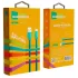 Кабель USB 2.0 A вилка - Type C 1 м More choice K20a нейлон 2.1A синий