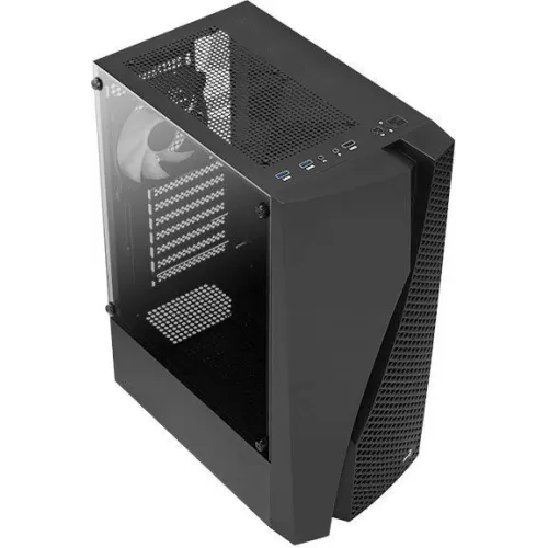 Корпус Aerocool Wave-G-BK-v2 черный