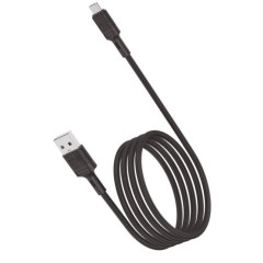 Кабель USB 2.0 A вилка - microUSB 1 м Vixion 2.4A VX-07m PRO черный