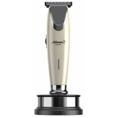 Машинка для стрижки ATLANTA ATH-6912 (BEIGE) белая/черная (акб)