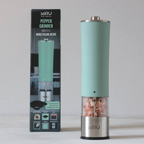 Мельница для специй электрическая MIRU VELOR OLIVE KA037