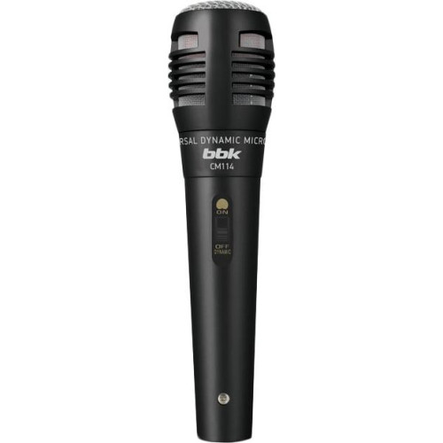 Микрофон вокальный BBK CM-114 черный