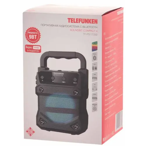 Акустика портативная Telefunken TF-PS1235B