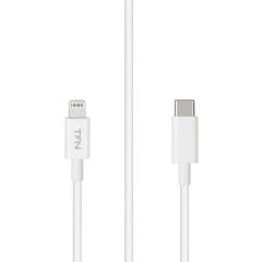 Кабель USB 2.0 A вилка - 8pin 1 м TFN TFN-CLIGC1MT PEWH белый