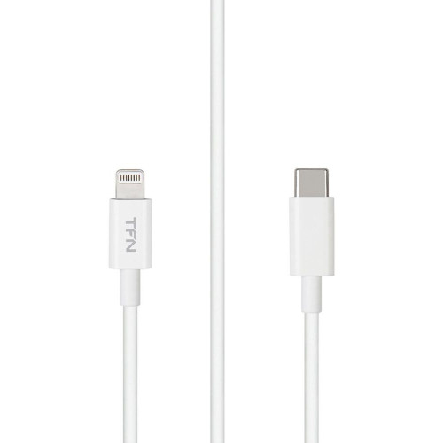 Кабель USB 2.0 A вилка - 8pin 1 м TFN TFN-CLIGC1MT PEWH белый