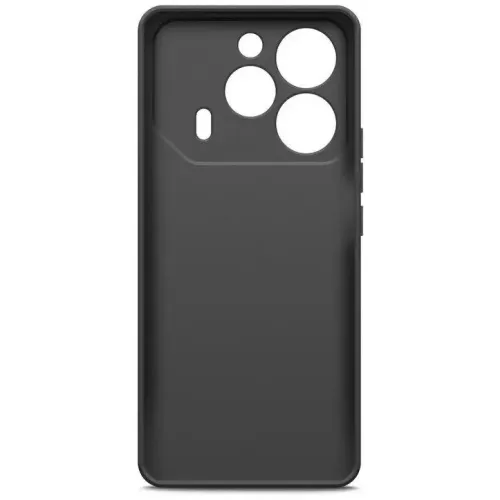 Бампер Tecno Pova 6/6 Pro Borasco Silicone Case черная