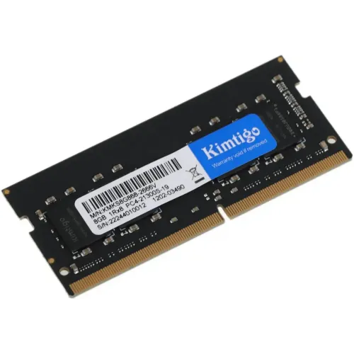 Память SO-DIMM DDR4 8192Mb 2666MHz Kimtigo KMKS8G8682666 RTL PC4-21300 CL19 260-pin 1.2В single rank