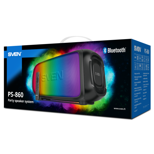 Акустика портативная SVEN PS-860 черный