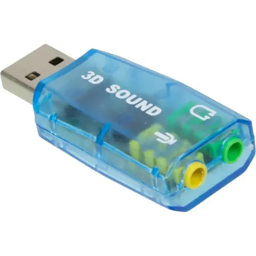 Звуковая карта USB TRUA3D (C-Media CM108) 2.0 channel out 44-48KHz (5.1 virtual channel) RTL
