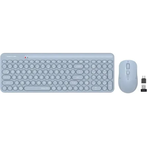 Клавиатура + Мышь A4Tech Fstyler FG3300 Air синий  
