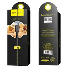 Кабель USB 2.0 A вилка - micro USB 1 м HOCO X20 Flash (Black)