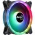 Кулер корпус 120x120x25 AeroCool Duo 12 черный ARGB 1000rpm 6-pin