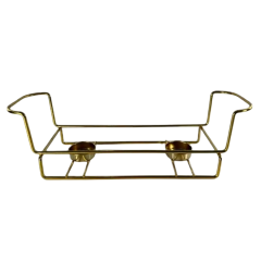 Мармит керамика ZEIDAN Z-1311, прямоугол., 32х22х12 см, 2 л., черный/золотой