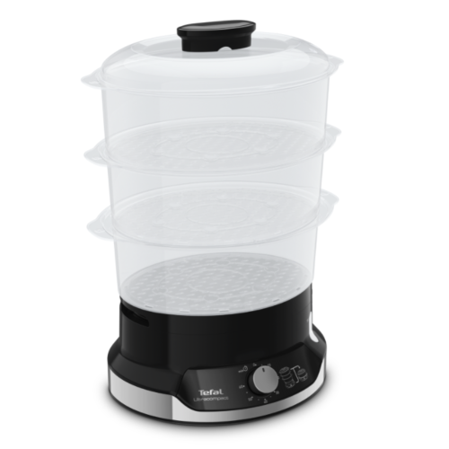 Пароварка TEFAL VC204810, 9 л., черный