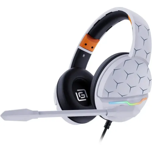 Гарнитура Oklick HS-L710G белый/черный 
