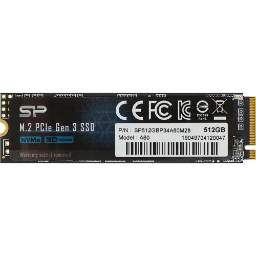 SSD M.2 512 Gb Silicon Power SP512GBP34A60M28 2280 M-Series