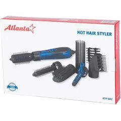 Фен-расческа ATLANTA ATH-887 синий