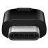 Переходник microUSB - Type C SAMSUNG EE-GN930KBRGRU за 1шт черн.