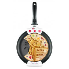 Сковорода блинная НЕВА МЕТАЛЛ 6222К (Кот), 22 см