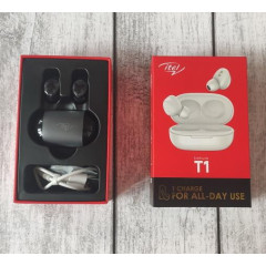 Гарнитура Bluetooth ITEL Earbuds T1 черный