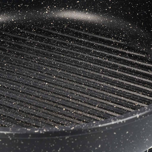 Сковорода-гриль Горница Гранит Induction, индукция, 28 см (Исг281аг) круглая (465252)