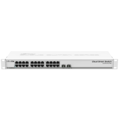 Коммутатор MikroTik CSS326-24G-2S+RM 24G 2SFP+ управляемый