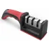 Точилка для ножей SHARPENER, с 3-х этапной заточкой, черный/красный (Y4-8841)(485156)