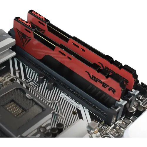 Память DDR4 16384Mb 2666MHz Patriot PVE2416G266C6K Viper EliteII RTL PC4-21300 CL16 288-pin 2x8Gb