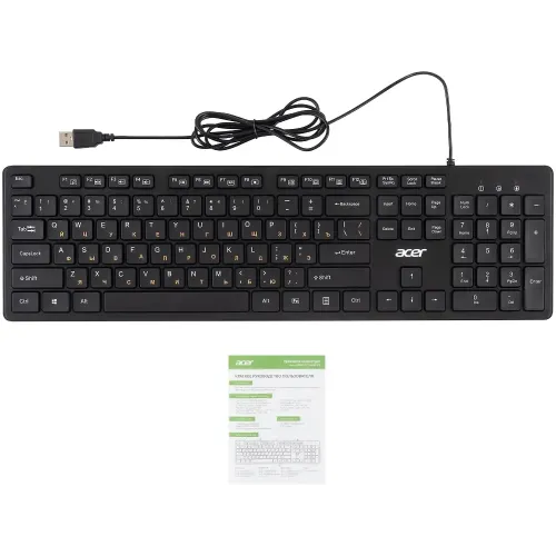 Клавиатура Acer OKW122 черный