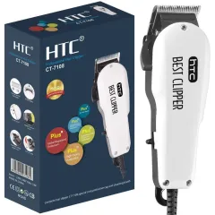 Машинка для стрижки HTC CT-7108 белая (сет)