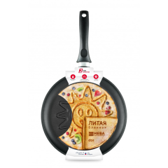 Сковорода блинная НЕВА МЕТАЛЛ 6224Сл (Солнце), 24 см