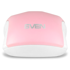 Мышь SVEN RX-230W розовая