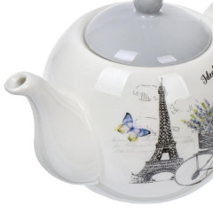 Чайник заварочный, 950 мл, доломит Daniks, Прованс, серый (419427)