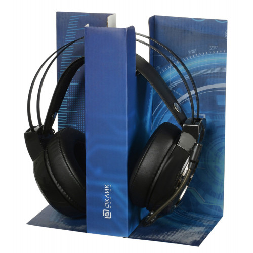 Гарнитура Oklick HS-L700G INFINITY черный 2.2м