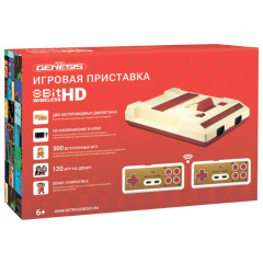 Игровая консоль Retro Genesis Wireless 8Bit (300 игр, беспроводные геймпады, RCA)