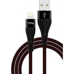 Кабель USB 2.0 A вилка - 8pin 1 м TFN TFN-CFZLIGUSB1MBK черный