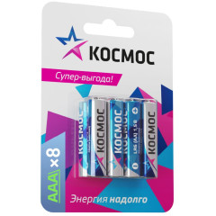 Батарейка КОСМОС LR-03 (за 8шт)
