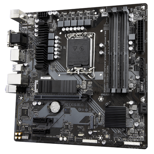 М/П SOC-1700 Gigabyte B760M DS3H DDR4 Intel B760 4xDDR4 mATX AC
