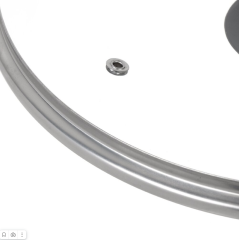 Крышка для посуды DANIKS, Д4124Ч, 24 см (430303)